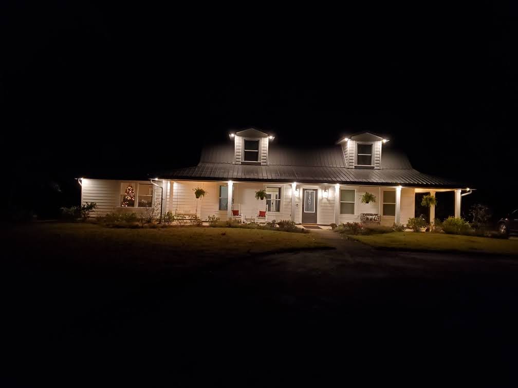 Another Soffit Lighting Project Well Done!  A+ Exterior Lighting in Navarre, FL