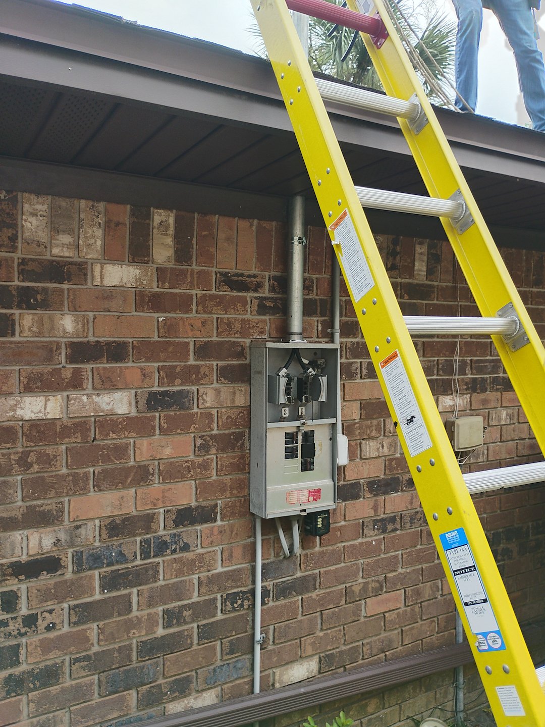 Main Service Panel Upgrades on 1973 Home in Pensacola, FL